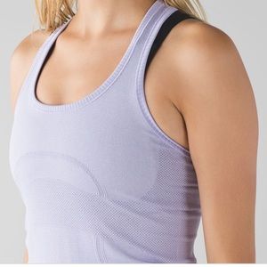Lululemon light purple swiftly tech tank